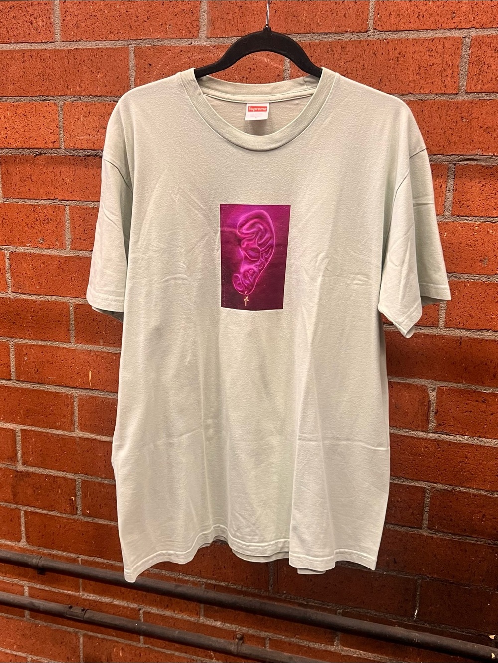 Supreme Ear Tee Phonic in Pale Aqua Mint